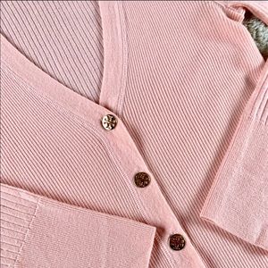 Tory Burch Pink Cardigan